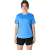 ASICS SILBERNES KURZARM-OBERTEIL ASICS SILBERNES KURZARM-OBERTEIL