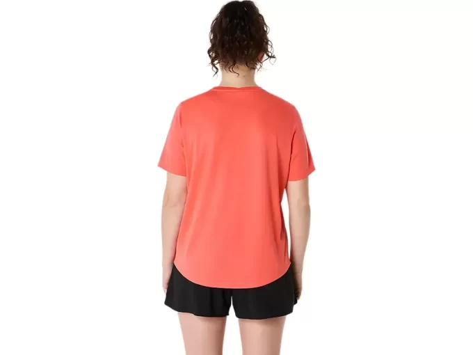 ASICS SILBERNES KURZARM-OBERTEIL ASICS SILBERNES KURZARM-OBERTEIL
