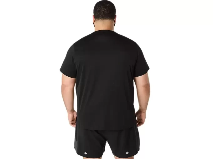 ASICS SILBERNES KURZARM-OBERTEIL ASICS SILBERNES KURZARM-OBERTEIL