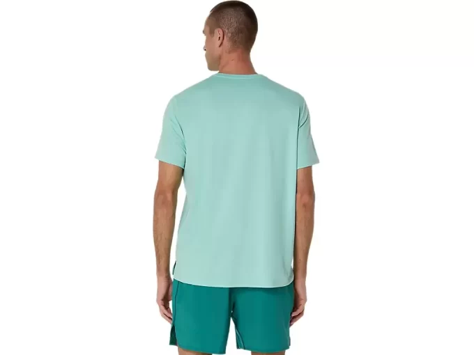 ASICS SILBERNES KURZARM-OBERTEIL ASICS SILBERNES KURZARM-OBERTEIL