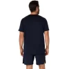 ASICS SILBERNES KURZARM-OBERTEIL ASICS SILBERNES KURZARM-OBERTEIL