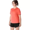 ASICS SILBERNES KURZARM-OBERTEIL ASICS SILBERNES KURZARM-OBERTEIL