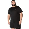 ASICS SILBERNES KURZARM-OBERTEIL ASICS SILBERNES KURZARM-OBERTEIL