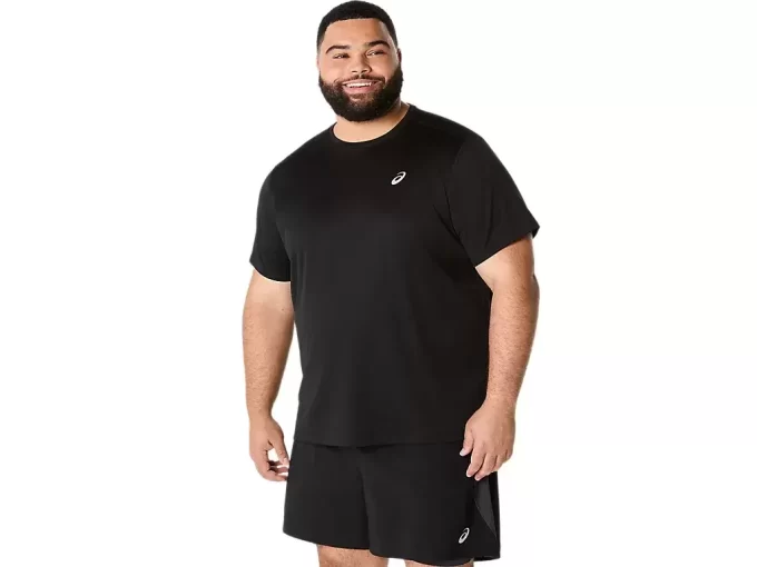 ASICS SILBERNES KURZARM-OBERTEIL ASICS SILBERNES KURZARM-OBERTEIL