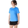 ASICS SILBERNES KURZARM-OBERTEIL ASICS SILBERNES KURZARM-OBERTEIL