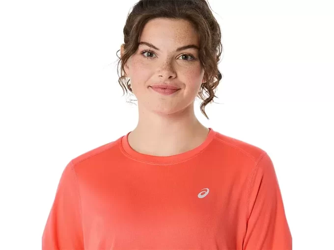 ASICS SILBERNES KURZARM-OBERTEIL ASICS SILBERNES KURZARM-OBERTEIL