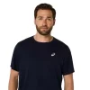 ASICS SILBERNES KURZARM-OBERTEIL ASICS SILBERNES KURZARM-OBERTEIL