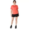 ASICS SILBERNES KURZARM-OBERTEIL ASICS SILBERNES KURZARM-OBERTEIL