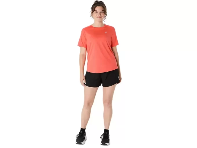ASICS SILBERNES KURZARM-OBERTEIL ASICS SILBERNES KURZARM-OBERTEIL