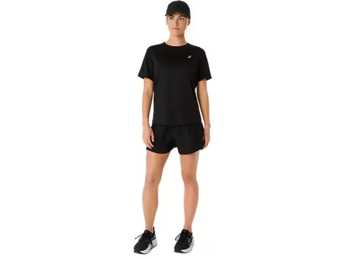 ASICS SILBERNES KURZARM-OBERTEIL ASICS SILBERNES KURZARM-OBERTEIL