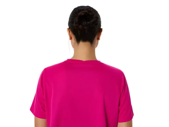 ASICS SILBERNES KURZARM-OBERTEIL ASICS SILBERNES KURZARM-OBERTEIL