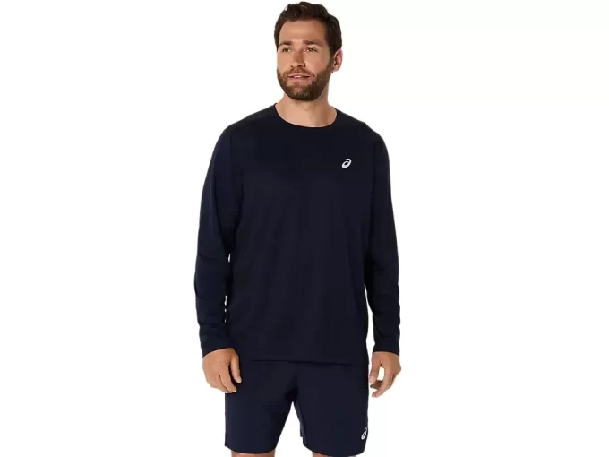 ASICS SILBERNES LANGARM-OBERTEIL ASICS SILBERNES LANGARM-OBERTEIL