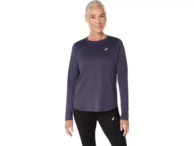 ASICS SILBERNES LANGARM-OBERTEIL ASICS SILBERNES LANGARM-OBERTEIL