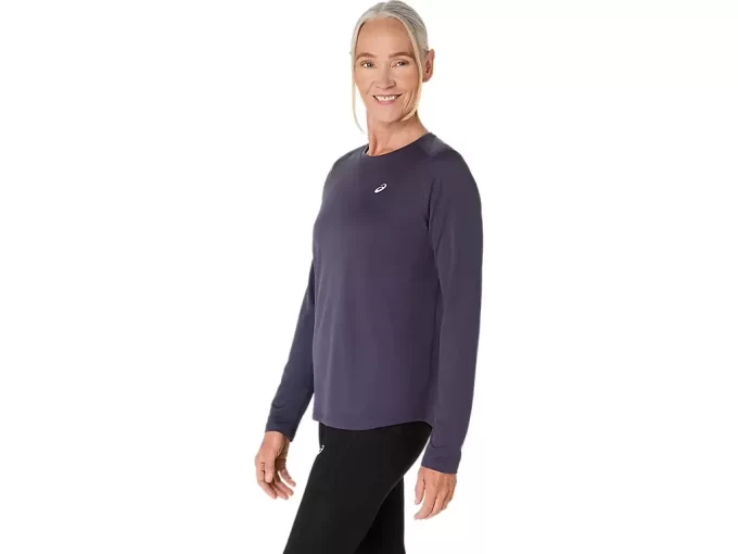 ASICS SILBERNES LANGARM-OBERTEIL ASICS SILBERNES LANGARM-OBERTEIL