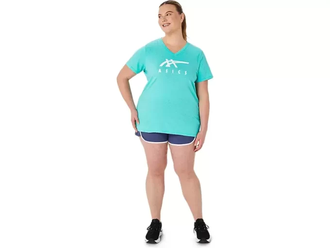 ASICS STRIPES V-NECK FÜR DAMEN ASICS STRIPES V-NECK FÜR DAMEN