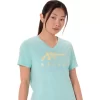 ASICS STRIPES V-NECK FÜR DAMEN ASICS STRIPES V-NECK FÜR DAMEN
