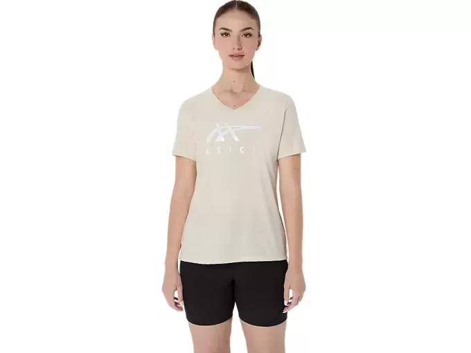 ASICS STRIPES V-NECK FÜR DAMEN ASICS STRIPES V-NECK FÜR DAMEN