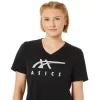 ASICS STRIPES V-NECK FÜR DAMEN ASICS STRIPES V-NECK FÜR DAMEN