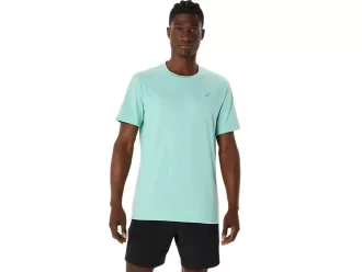 ASICS T-SHIRT MIT SPIRALE-STICKEREI