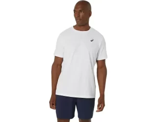 ASICS T-SHIRT MIT SPIRALE-STICKEREI
