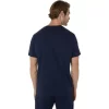 ASICS T-SHIRT MIT SPIRALE-STICKEREI ASICS T-SHIRT MIT SPIRALE-STICKEREI