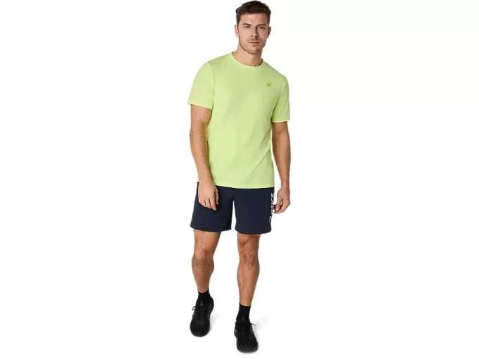 ASICS T-SHIRT MIT SPIRALE-STICKEREI