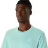 ASICS T-SHIRT MIT SPIRALE-STICKEREI ASICS T-SHIRT MIT SPIRALE-STICKEREI