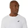 ASICS T-SHIRT MIT SPIRALE-STICKEREI ASICS T-SHIRT MIT SPIRALE-STICKEREI
