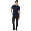ASICS T-SHIRT MIT SPIRALE-STICKEREI ASICS T-SHIRT MIT SPIRALE-STICKEREI