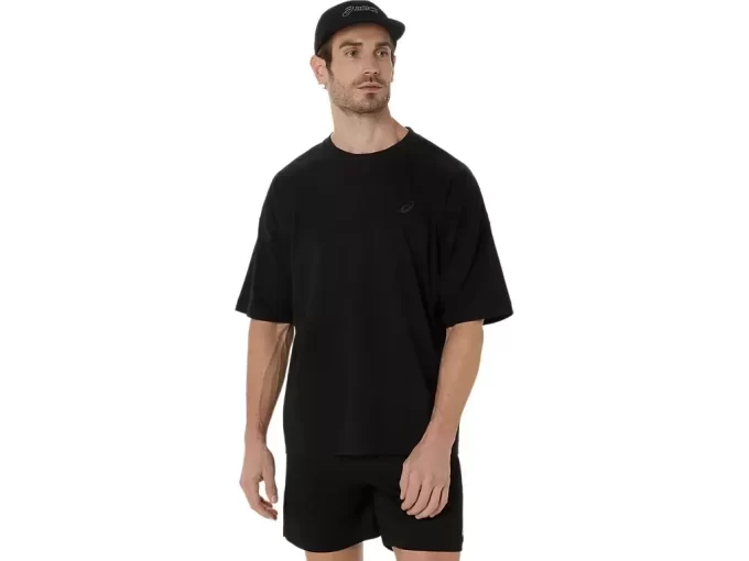 ASICS T-SHIRT MIT STICKEREI „SPIRAL RELAX“ ASICS T-SHIRT MIT STICKEREI „SPIRAL RELAX“