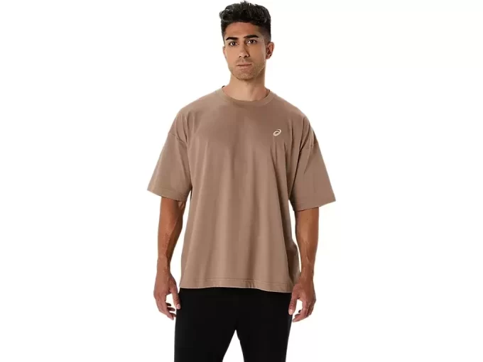 ASICS T-SHIRT MIT STICKEREI „SPIRAL RELAX“ ASICS T-SHIRT MIT STICKEREI „SPIRAL RELAX“
