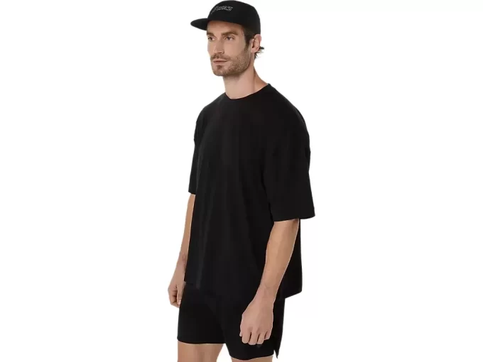 ASICS T-SHIRT MIT STICKEREI „SPIRAL RELAX“ ASICS T-SHIRT MIT STICKEREI „SPIRAL RELAX“
