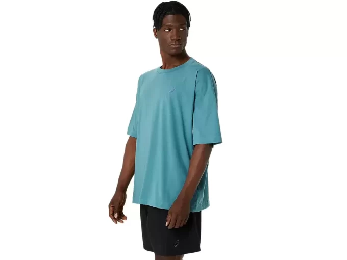 ASICS T-SHIRT MIT STICKEREI „SPIRAL RELAX“ ASICS T-SHIRT MIT STICKEREI „SPIRAL RELAX“