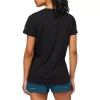DAMEN-KURZARM-T-SHIRT MIT V-AUSSCHNITT „EST 1977“ DAMEN-KURZARM-T-SHIRT MIT V-AUSSCHNITT „EST 1977“