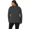 HEATHER-TOP MIT LANGEN ÄRMELN FÜR DAMEN HEATHER-TOP MIT LANGEN ÄRMELN FÜR DAMEN