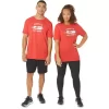 KURZARM-SPORT-T-SHIRT „PROPERTY OF ASICS“ KURZARM-SPORT-T-SHIRT „PROPERTY OF ASICS“