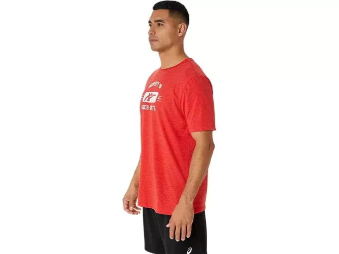 KURZARM-SPORT-T-SHIRT „PROPERTY OF ASICS“ KURZARM-SPORT-T-SHIRT „PROPERTY OF ASICS“