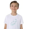 KURZARM-T-SHIRT MIT SPIRAL-GRAFIK KURZARM-T-SHIRT MIT SPIRAL-GRAFIK