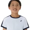KURZARM-TENNIS-OBERTEIL FÜR JUNGEN KURZARM-TENNIS-OBERTEIL FÜR JUNGEN