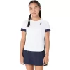MÄDCHEN-TENNIS-KURZARM-TOP MÄDCHEN-TENNIS-KURZARM-TOP
