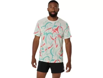 ROAD ALLOVER-PRINT KURZARM-TOP