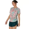 ROAD ALLOVER-PRINT KURZARM-TOP