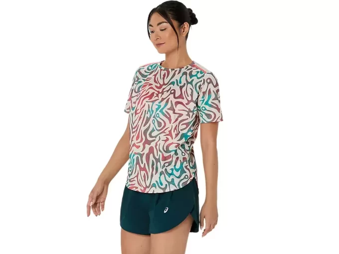 ROAD ALLOVER-PRINT KURZARM-TOP