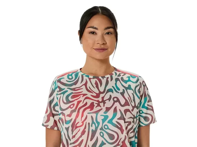 ROAD ALLOVER-PRINT KURZARM-TOP