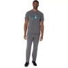 SCHWERE STRICKHOSE MIT GERADEM GESCHNITTENEM MUSTER