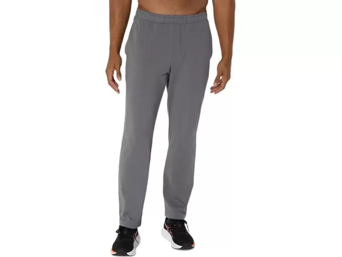 SCHWERE STRICKHOSE MIT GERADEM GESCHNITTENEM MUSTER