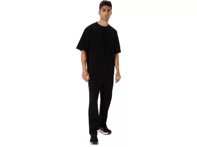 SCHWERES, LOCKERES T-SHIRT MIT TASCHEN SCHWERES, LOCKERES T-SHIRT MIT TASCHEN