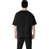 SCHWERES, LOCKERES T-SHIRT MIT TASCHEN SCHWERES, LOCKERES T-SHIRT MIT TASCHEN