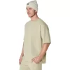 SCHWERES, LOCKERES T-SHIRT MIT TASCHEN SCHWERES, LOCKERES T-SHIRT MIT TASCHEN