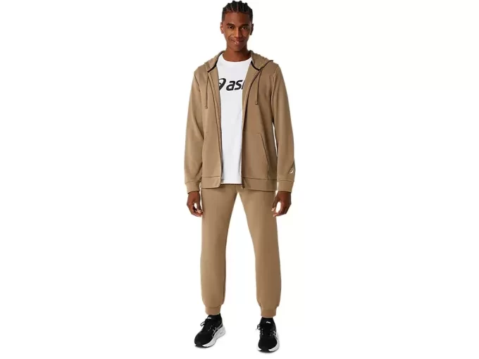 SWEAT-KAPUZENPULLOVER MIT DURCHGEHENDEM REISSVERSCHLUSS SWEAT-KAPUZENPULLOVER MIT DURCHGEHENDEM REISSVERSCHLUSS